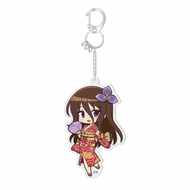 【12月中旬頃発送】《受注生産》戦国乙女 かぎっ娘キーホルダー夏祭りVer.【ウジマサ】※2026年10月25日まで